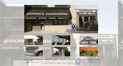 Desktop Screenshot of adomus.be